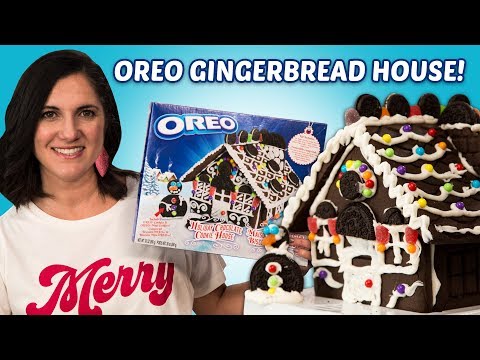 We Tried Oreo’s Holiday Gingerbread House Kit | Holiday Cookie House Review