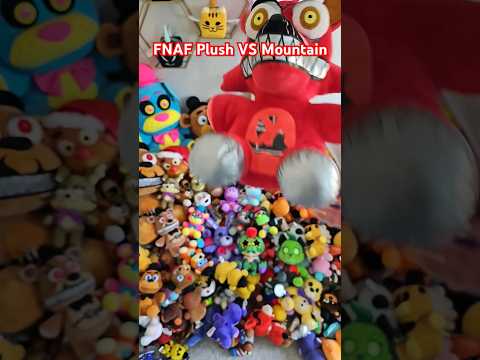 FNAF Plush VS Mountain! 😱 #fnaf #fivenightsatfreddys #fnafmemes