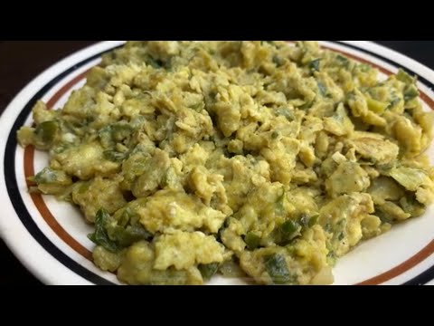 How To Cook Green Onions And Scrambled Eggs