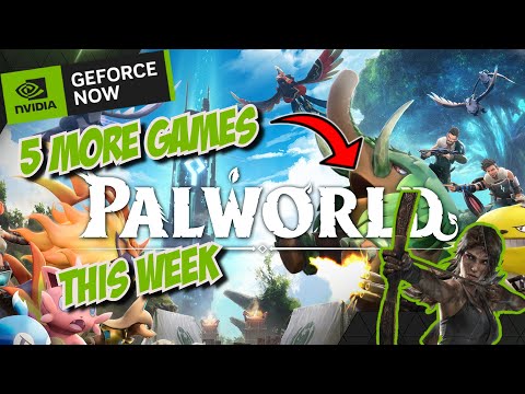 5 New Games This Week on GeForce Now! 🔥 Men of War II, Palworld, and More!