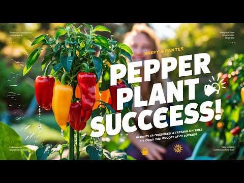 How to Keep Your Pepper Plants Healthy and Happy | Easy Tips for a Bountiful Harvest!