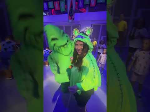 Oogie Boogie’s Villainous Nightmare Bash on The Disney Wish #disney #shorts #halloween #vacation