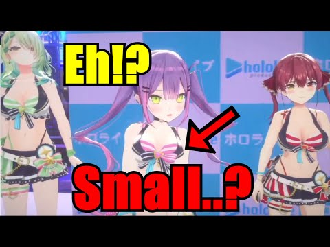 Towa Blamed For Having Small Boobs By Her Team ft. Marine, Noel, Choco, Lamy, Kroni, Fauna【Hololive】