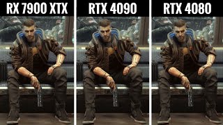 RX 7900 XTX vs RTX 4090 vs RTX 4080 | i9 13900K