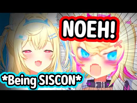 Siscon Fuwawa Goes Too Far, Making Mococo Scream