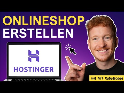 Hostinger Onlineshop erstellen - Hostinger Tutorial auf Deutsch 2025