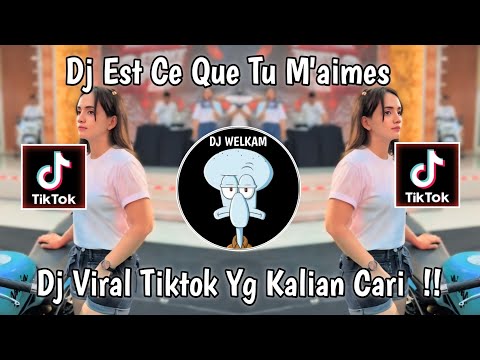 DJ EST CE QUE TU M'AIMES BREAKBEAT DJ VIRAL TIK TOK  2024 YANG KALIAN CARI !!