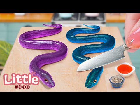 Cooking Made Easy!! Exclusive Miniature Eel Sushi Version 🌸 Little Food Cooking