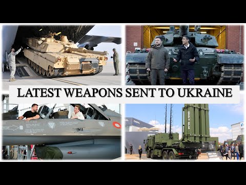 List of Latest Advanced Military Weapons sent to Ukraine from Western Countries