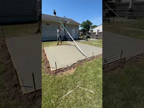 Concrete Patio #diy #construction #concrete #patio #howto #stepbystep #bluecollar #trending #viral