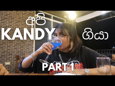 සිංහල Vlog part 1  | Kandy Trip | Shopping | Dinner