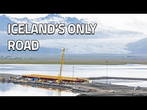 How Does Iceland Bridge its Glacial Rivers?