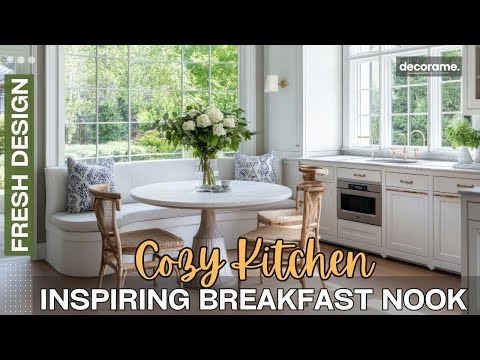 Create a Cozy Kitchen with These Inspiring Breakfast Nook Transformations