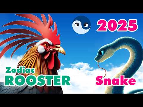 2025 Zodiac Rooster Fortune: Excellent Career, Wealth, Love & Relationships in the Year of the Snake