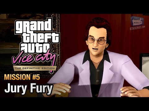 GTA VC | Definitive edition | Mission 5 : Jury Fury [FULL WALKTHROUGH 100% ]