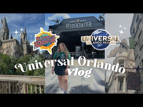 ✨ WIZARDING WORLD, UNIVERSAL STUDIOS ORLANDO VLOG 🌎🪄Islands of Adventure