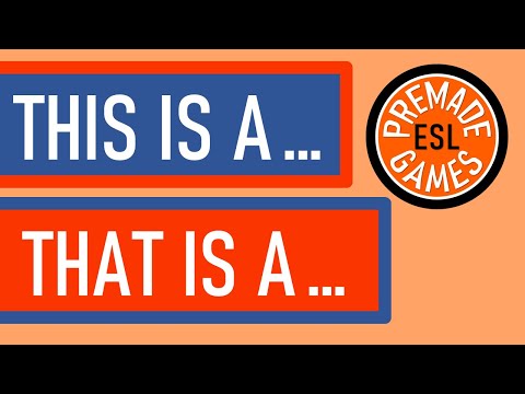 Demonstratives 'This' 'That' Activity | English For Beginners