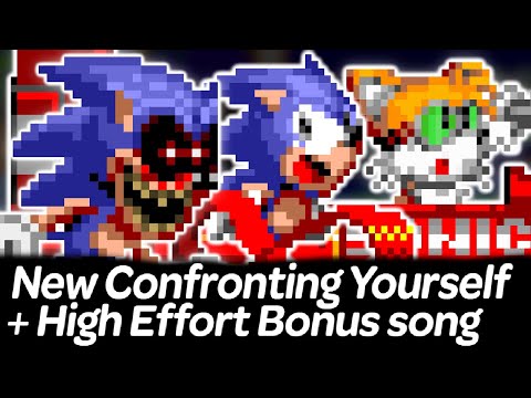 Vs Sonic.exe 2 New Mods Confronting Yourself +Bonus | Friday Night Funkin'