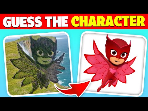 Guess The PJ Masks Movie Characters by Illusion😉🎭💫! | Owlette, CatBoy, Romeo, Gekko, Night Ninja