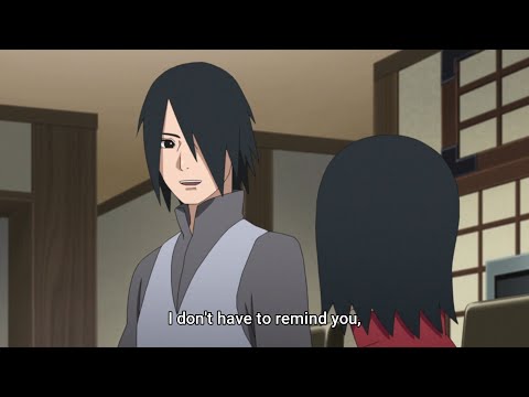 Sarada asks Sasuke to Learn Chidori