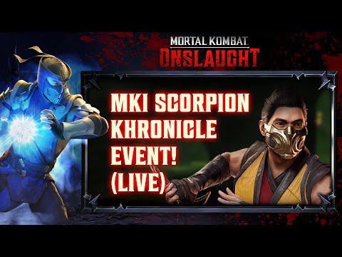 MK1 Scorpion Khronicle! - Livestream! - Mortal Kombat: Onslaught