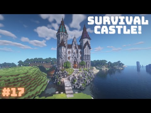 Castle Tower & Terraforming! - 1.16 Survival Let's Play (Ep. 17)