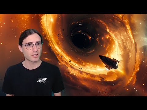 Dangling a rod above a black hole