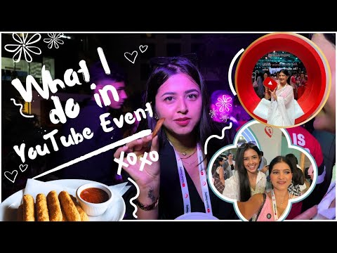 What i did in YouTube Event | YouTube shopping accelerator event Delhi | met so many creators 😍😍