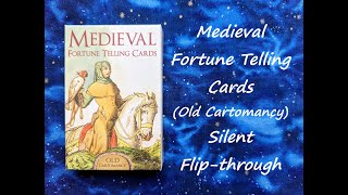 Medieval Fortune Telling Cards (Old Cartomancy) - Silent Flip-through