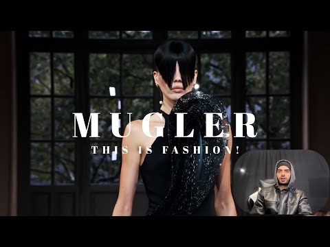 THIS IS FASHION! Reacting to Mugler Spring Summer 2025 Show | The Ultimate Style Explosion 💥