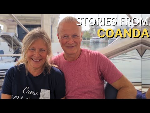 Liveaboard Sailing COUPLE  Interview | Stories + Tips + Hallberg Rassy 352 Boat Tour!! 🇬🇷