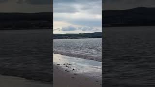 Scottish beautiful beach, Ayr beach in Scotland #shorts #nature #sea