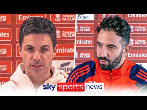 Ruben Amorim & Mikel Arteta preview Arsenal vs Manchester United | FA Cup Third Round