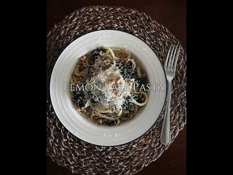 檸檬羽衣甘藍義大利麵 Lemon Kale Spaghetti