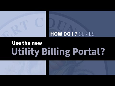 Utility Billing Portal Launch