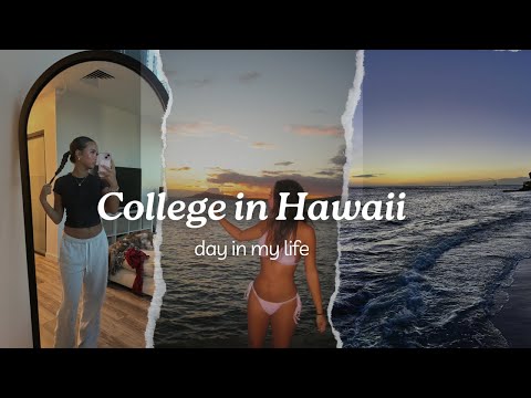 COLLEGE DAY IN MY LIFE @ Hawaii Pacific University *Freshman Year*