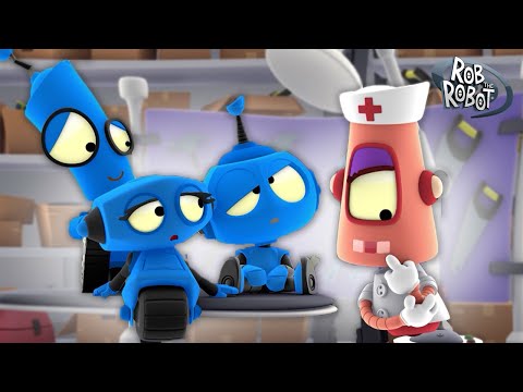 Sick Robots in Space Travel to Medicine Planet! | Rob The Robot | Preschool Learning