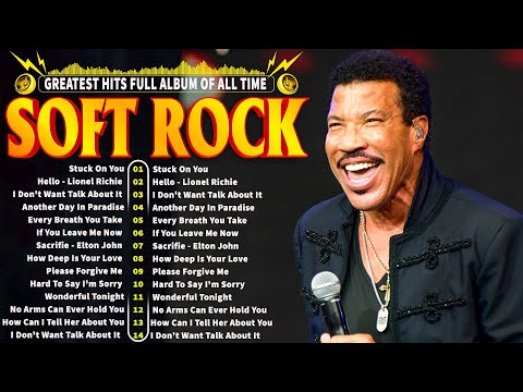 Lionel Richie, Rod Stewart, Bee Gees, Lobo, Michael Bolton | Greatest Hits Soft Rock Ballads 70s 80s