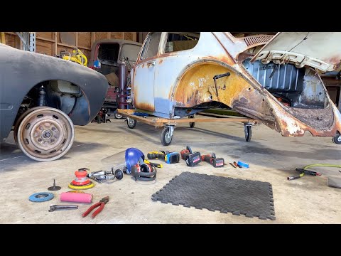 1965 VW Beetle Restoration - Metal Work Complete