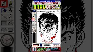 Draw GUTS from BERSERK! 1 MINUTE Art Tutorial!