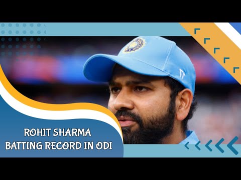 Rohit Sharma batting record in odi career || #rohitsharma #india #engvsaus #test #aus #odi #rohit