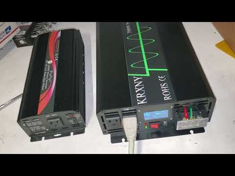 CAN #KRXNY 2000W Off Grid Pure Sine Wave Power #Inverter 48V Dc To 120V Ac 60Hz RUN the house