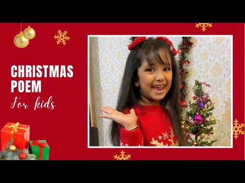 Christmas poem for kids|English poem| Kids poem