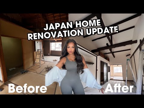 JAPAN HOME RENOVATION IT'S ALMOST DONE! Updates and design plans eps 04