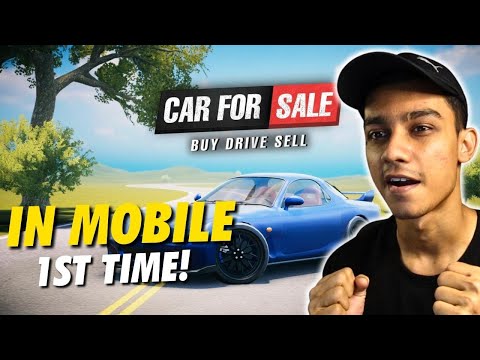 Playing Car For Sale Simulator in Mobile for The 1st Time!