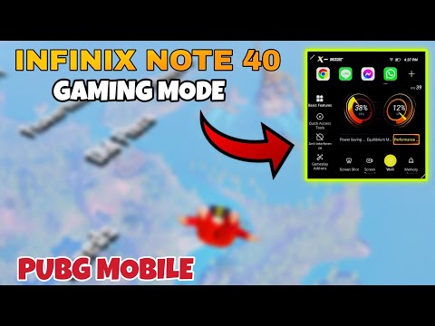 Infinix Note 40 X-Boost Mode Features For Gaming | Performance Mode - Bypass Charging - Magic Button