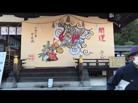 京都をウロウロ❣️    松尾大社の大絵馬＆鈴虫寺、地蔵院、浄住寺の紅葉