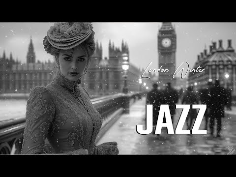 Strolling Through Snowy London Streets ❄️ Swing Jazz & Big Band Melodies from the Golden Era