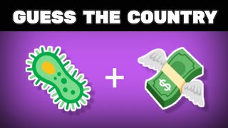 GUESS THE COUNTRY BY EMOJI QUIZ | Nation Quiz🤔❓