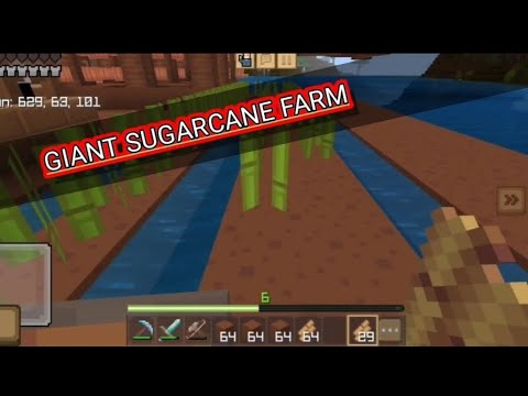 MAKE GIANT SUGARCANE FARM😱😱 MINECRAFT GAMEPLAY #14